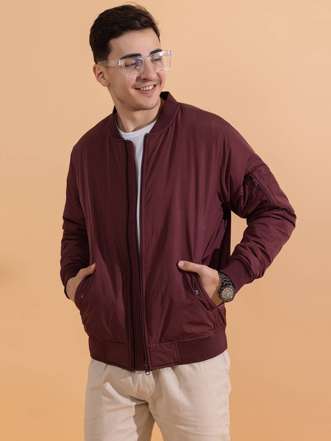ARMISTO Full Sleeve Solid Men Jacket
