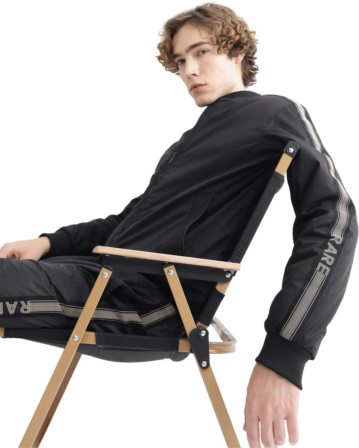 Image of RARE RABBIT Full Sleeve Solid Men Jacket