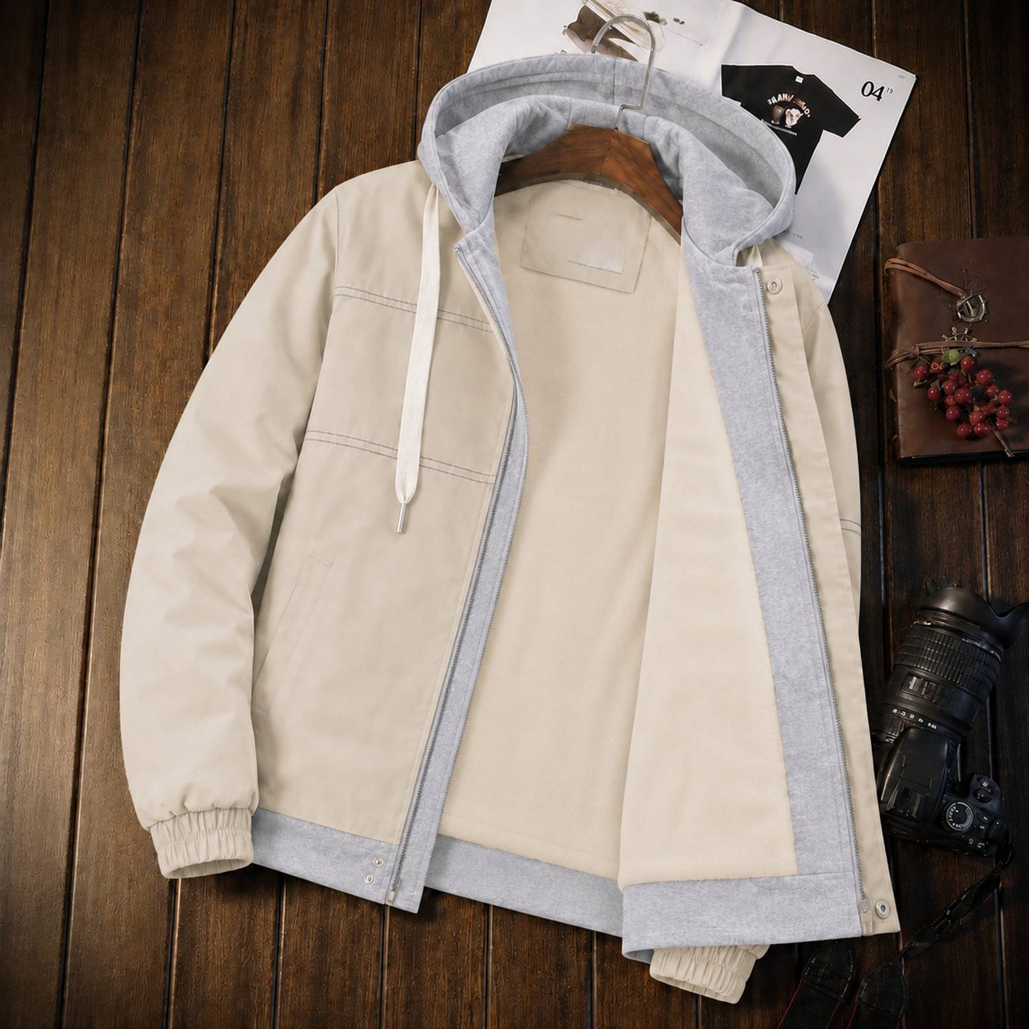 FUTSE PENO Men Colorblock Ethnic Jacket - Image 1