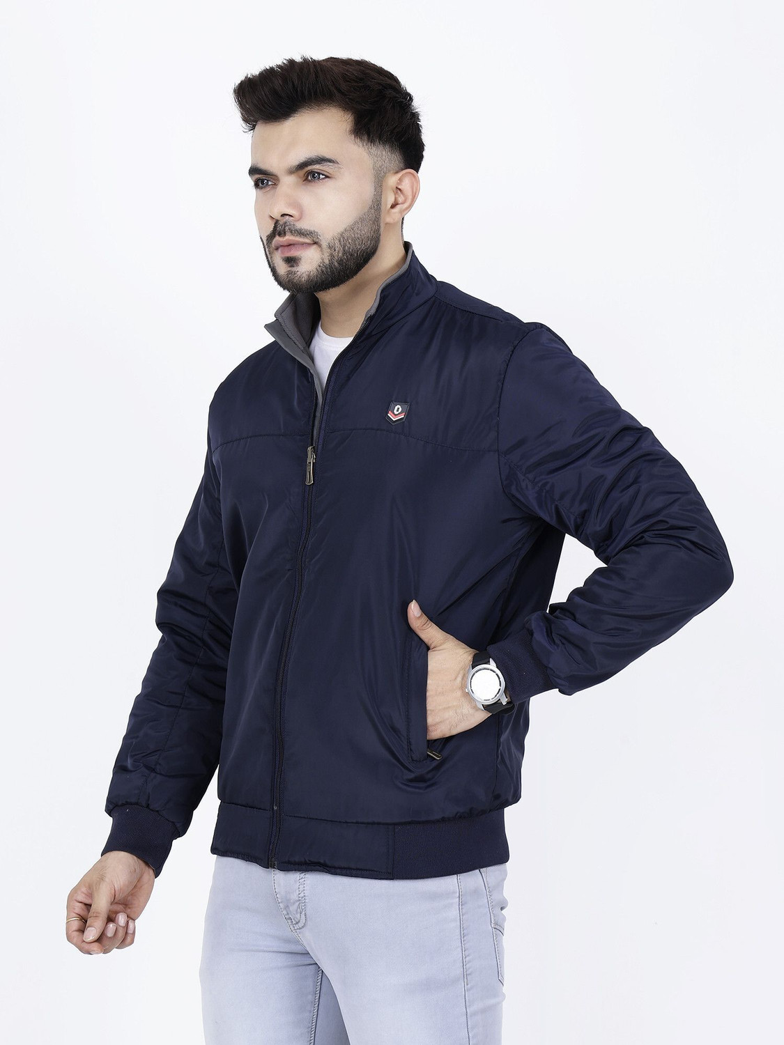 Image of Dollar Full Sleeve Solid Men Jacket