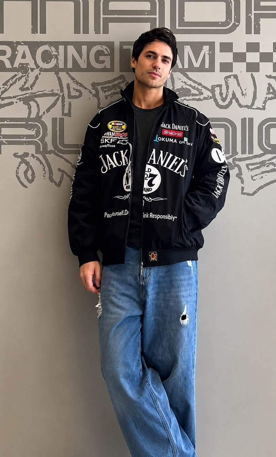 Image of XavionHub Full Sleeve Printed Men & Women Jacket