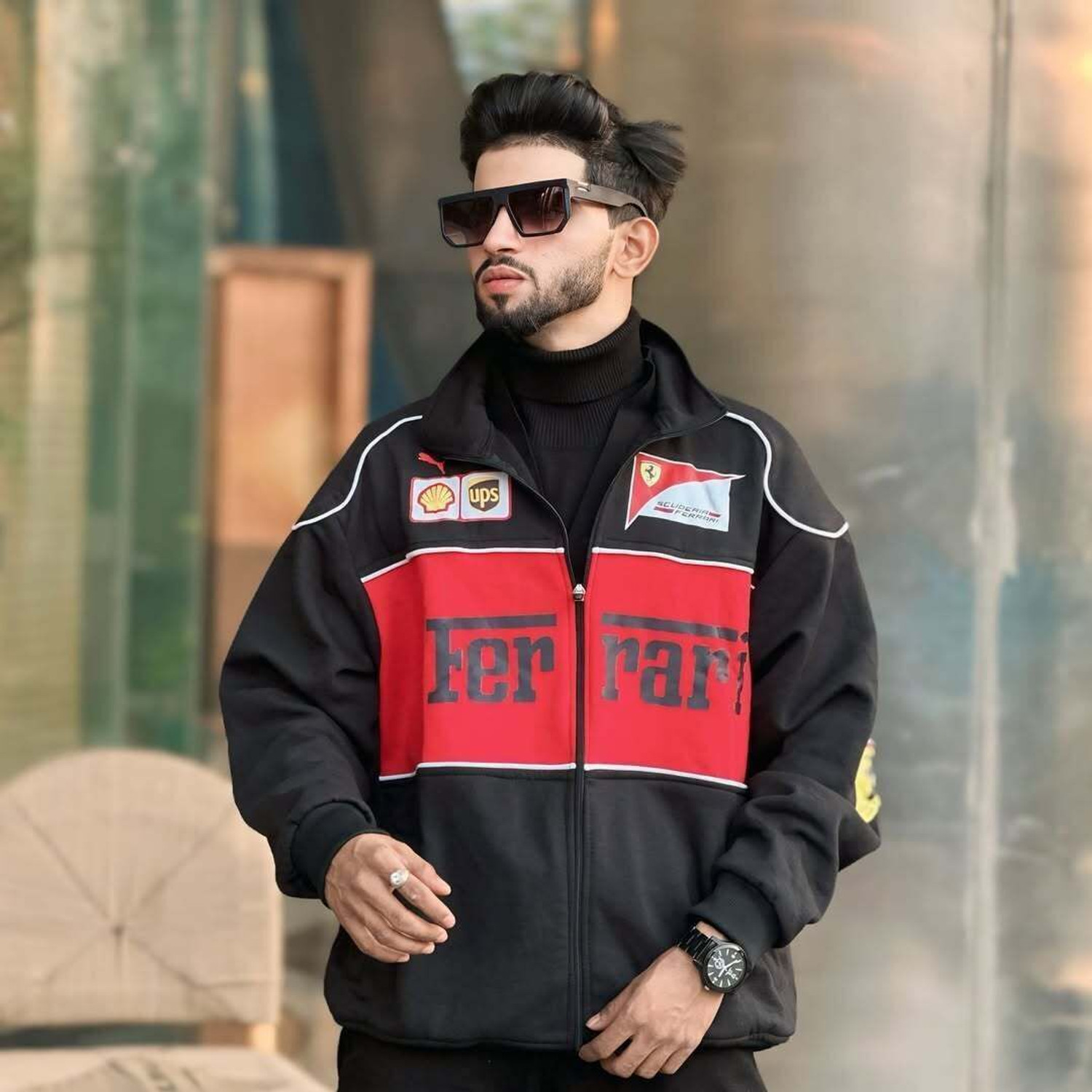 Image of Woldest Full Sleeve Printed Men & Women Jacket