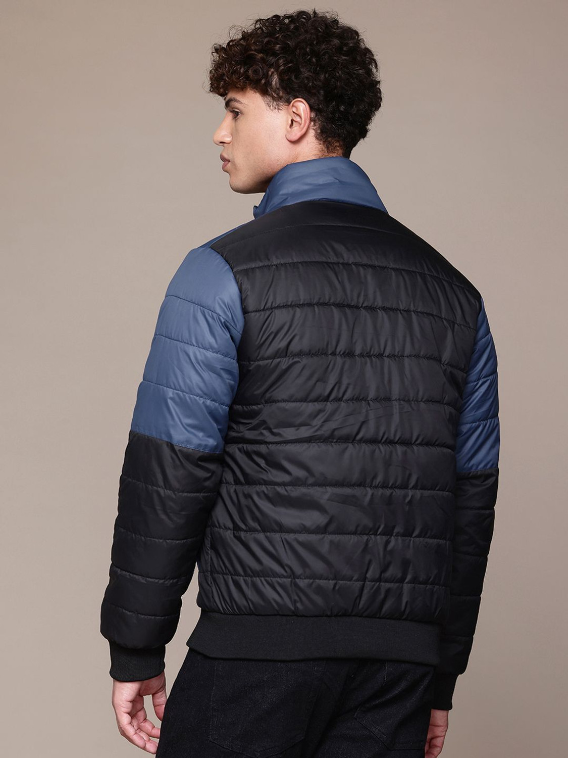 Image of Roadster Full Sleeve Colorblock Men Jacket