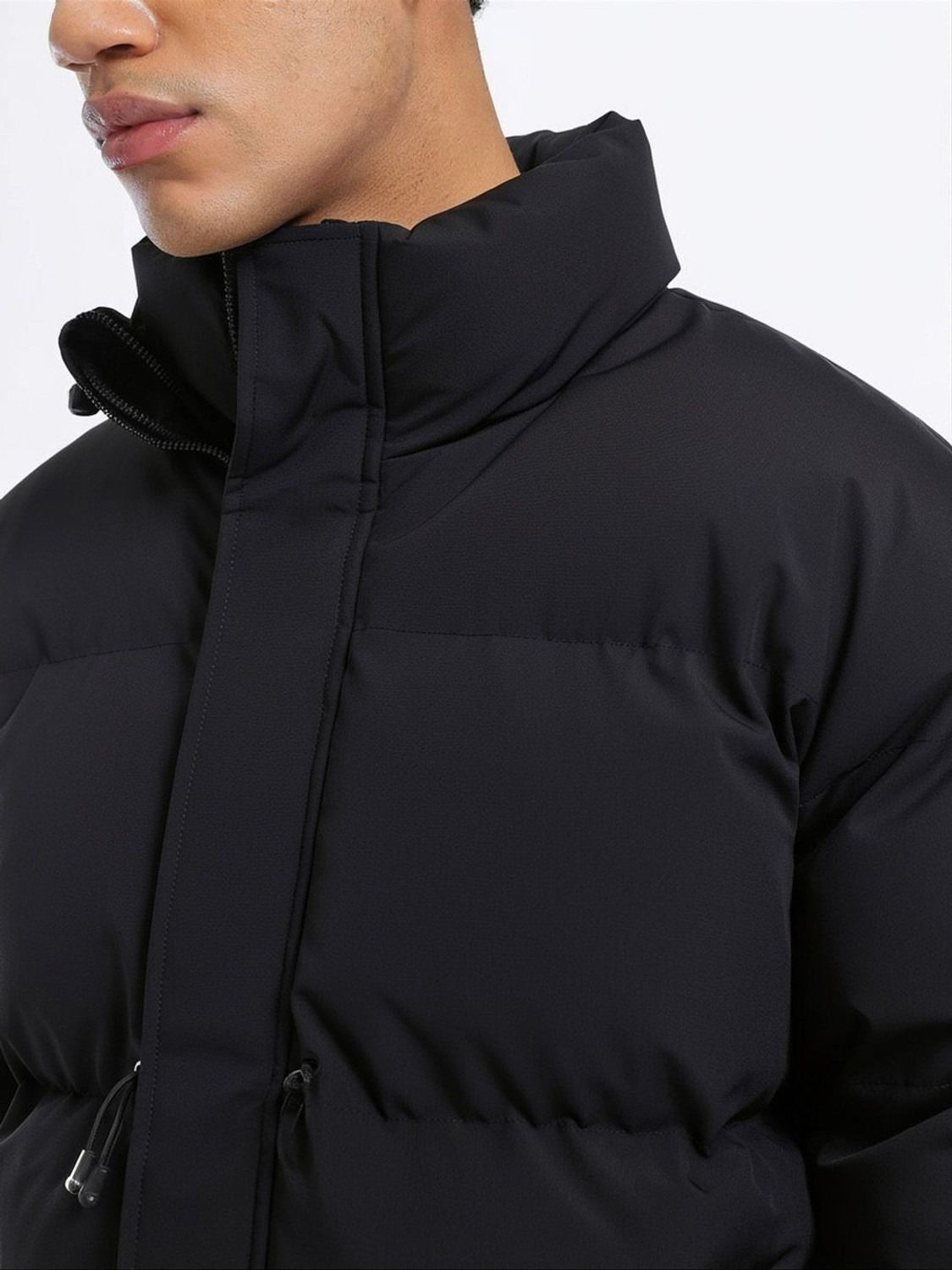 Image of HERE&NOW Full Sleeve Solid Men Jacket