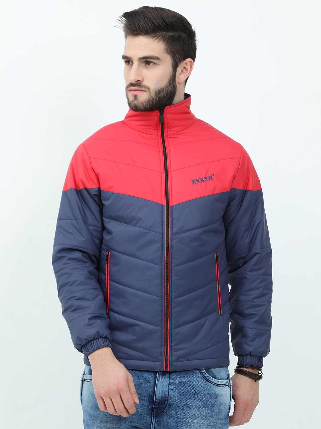 Image of Ryker Full Sleeve Colorblock Men Jacket