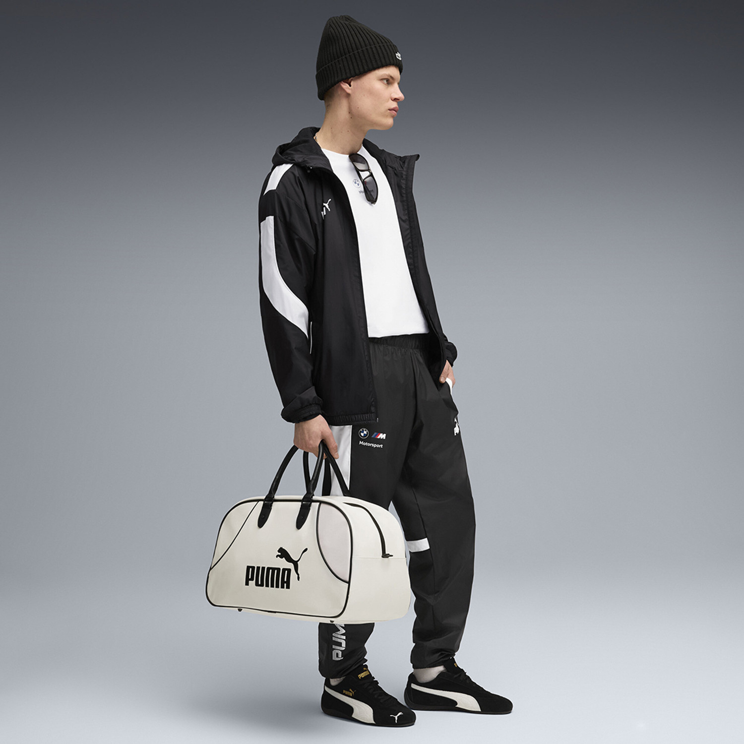 Image of PUMA Full Sleeve Printed, Colorblock Men Jacket