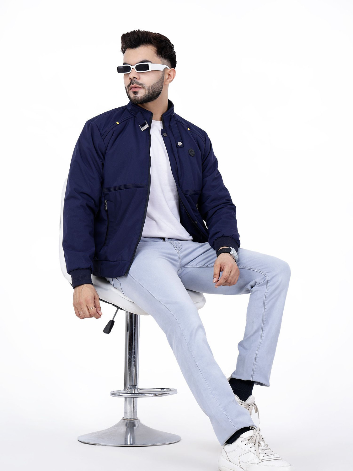 Image of Dollar Full Sleeve Solid Men Jacket