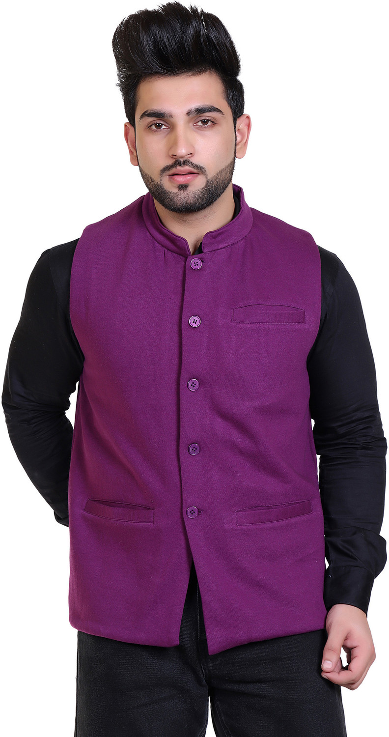 Image of STARFOX Sleeveless Solid Men Jacket