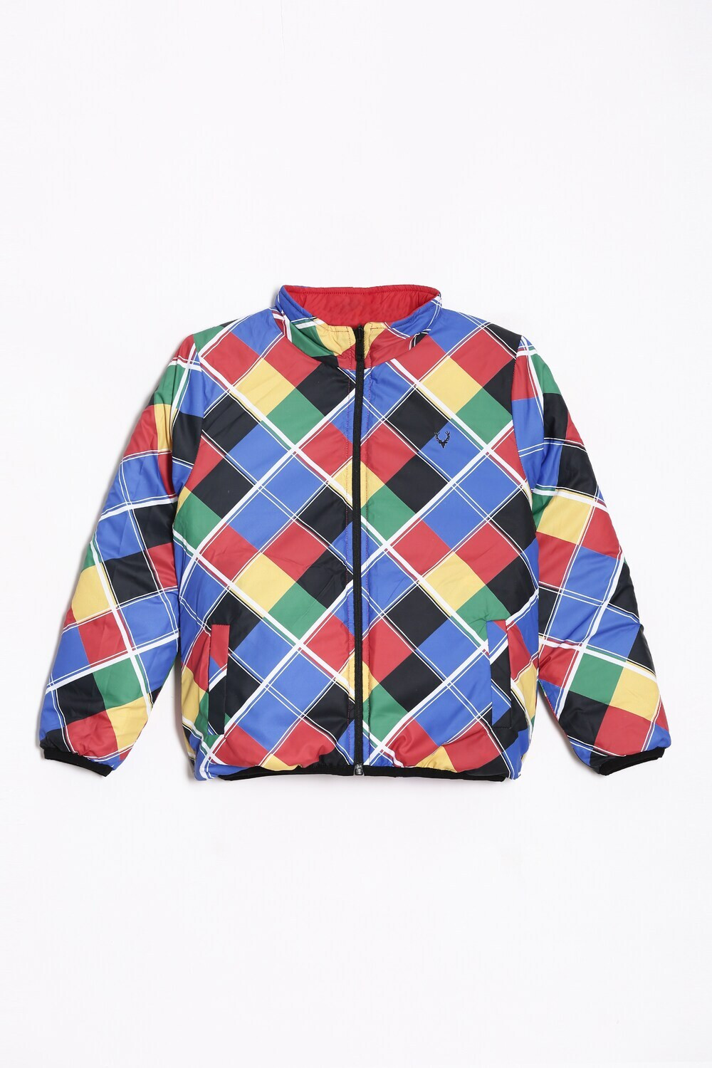Image of Allen Solly Full Sleeve Self Design Boys Jacket