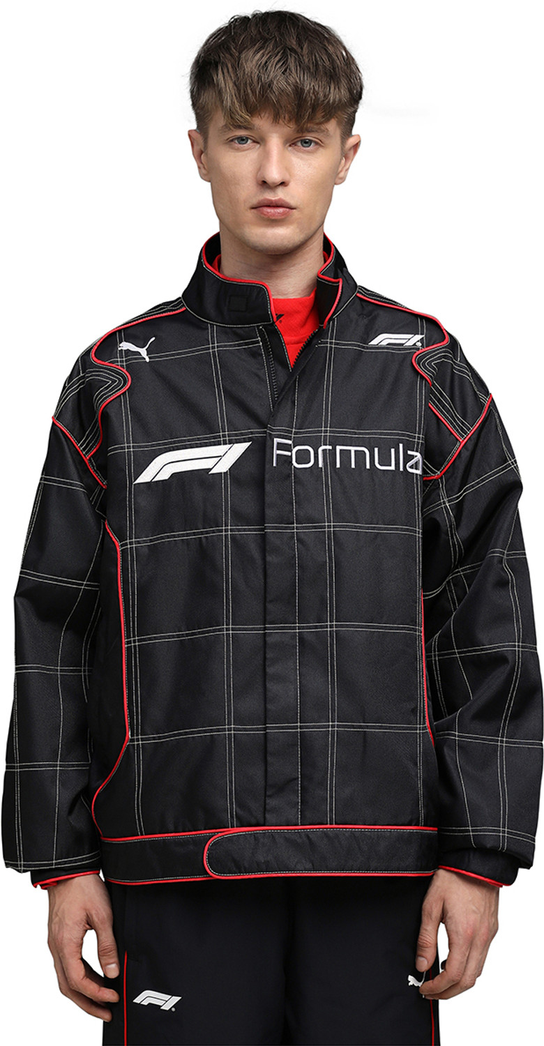 Image of PUMA Full Sleeve Checkered Men Jacket