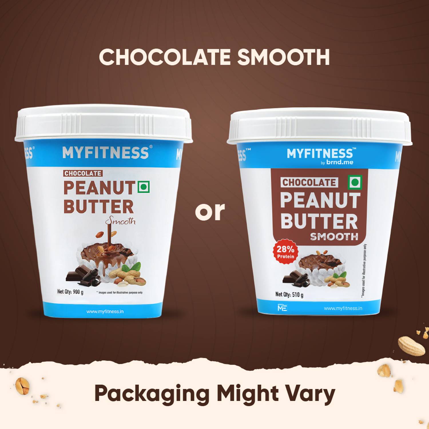 MYFITNESS Chocolate Peanut Butter 510g - Image 2