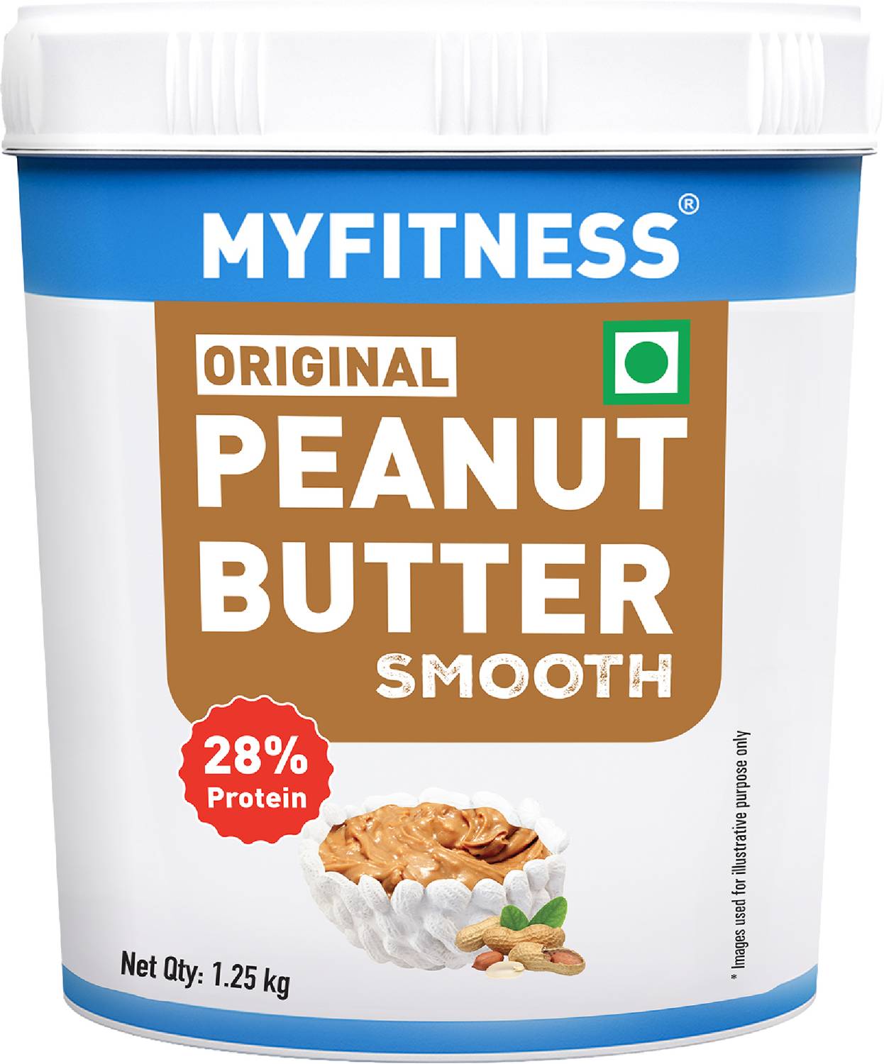MYFITNESS Original Smooth Nut Butter Spread - Image 1