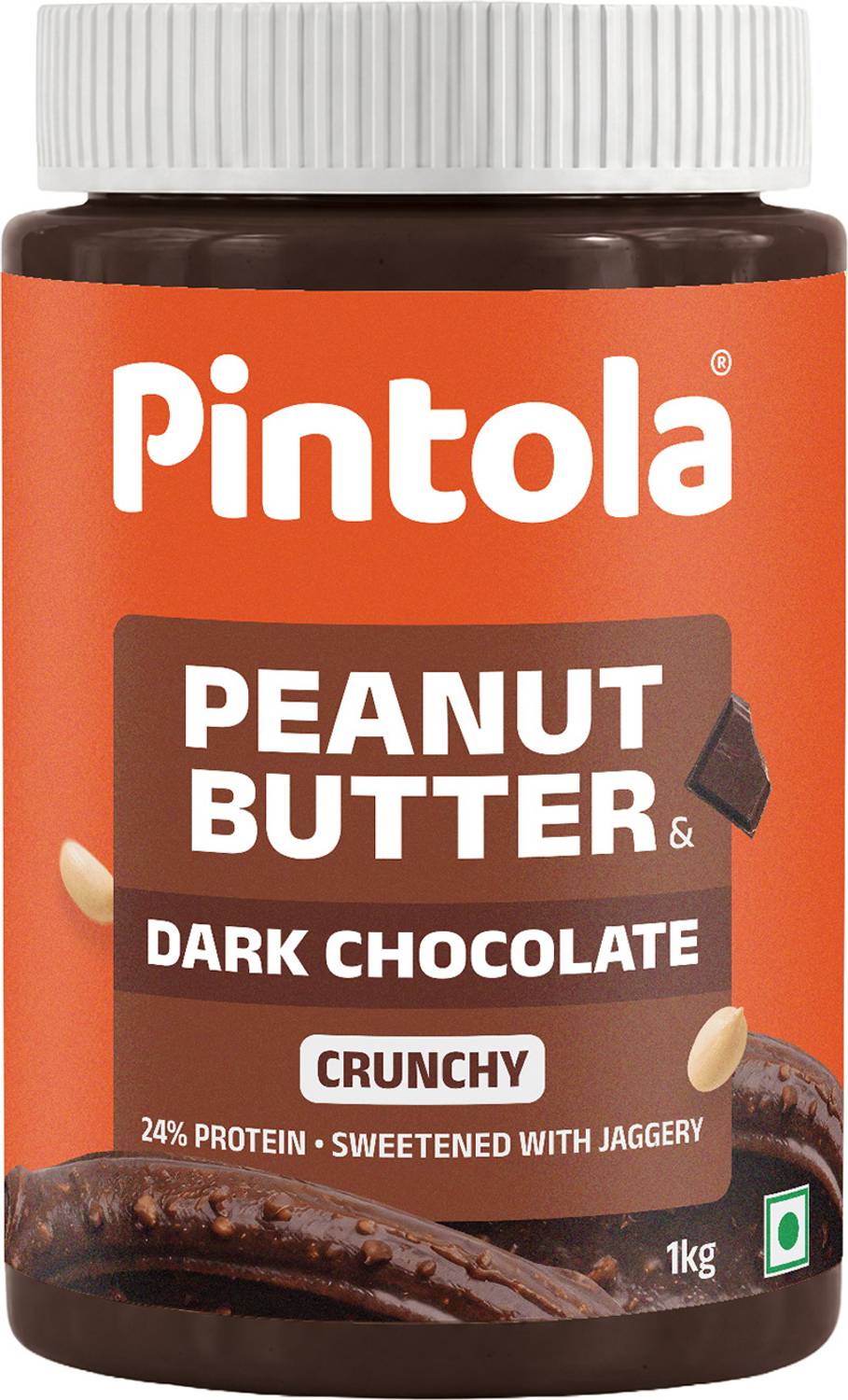 Pintola Dark Chocolate Peanut Butter (Crunchy) 1kg