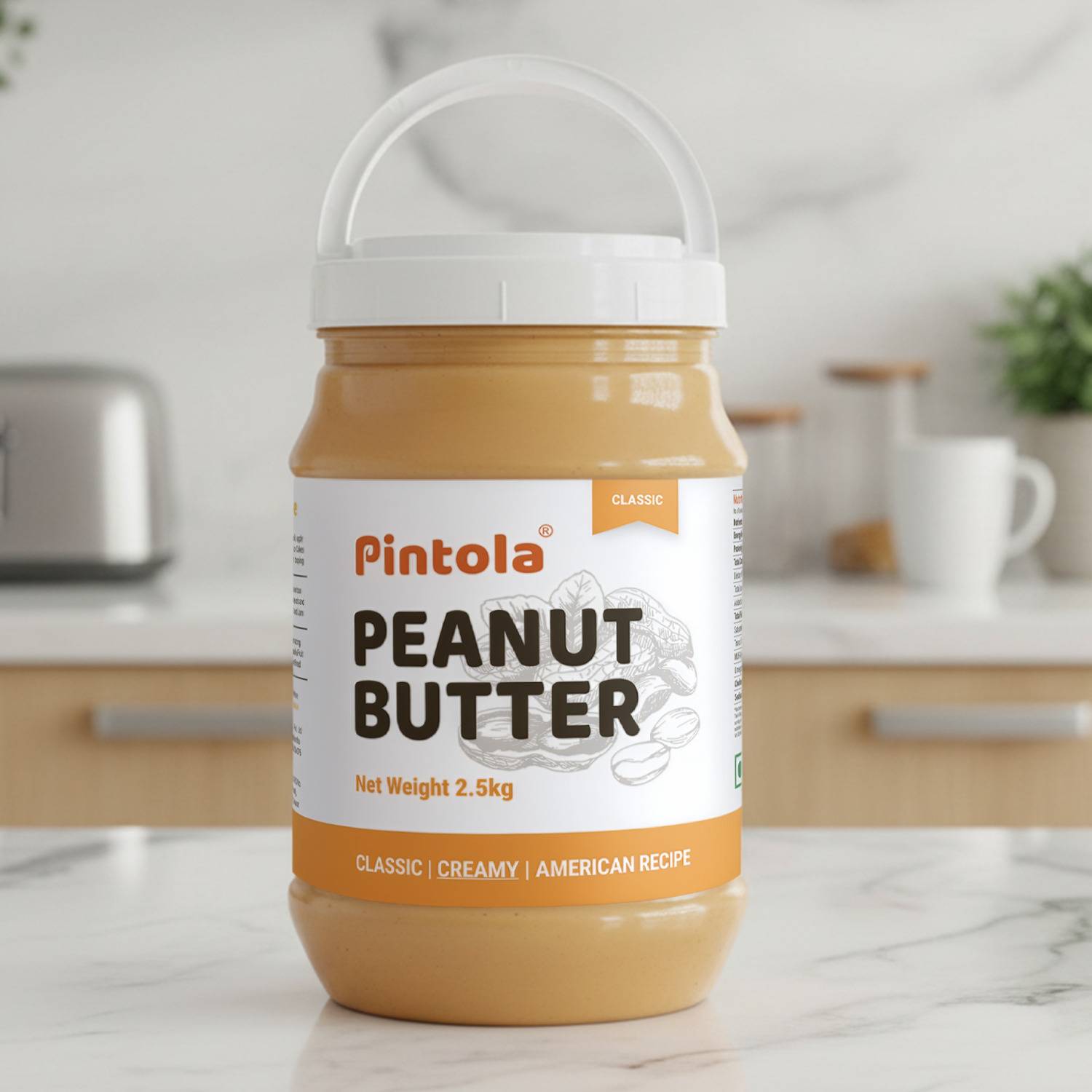 Pintola Classic Peanut Butter (Creamy)