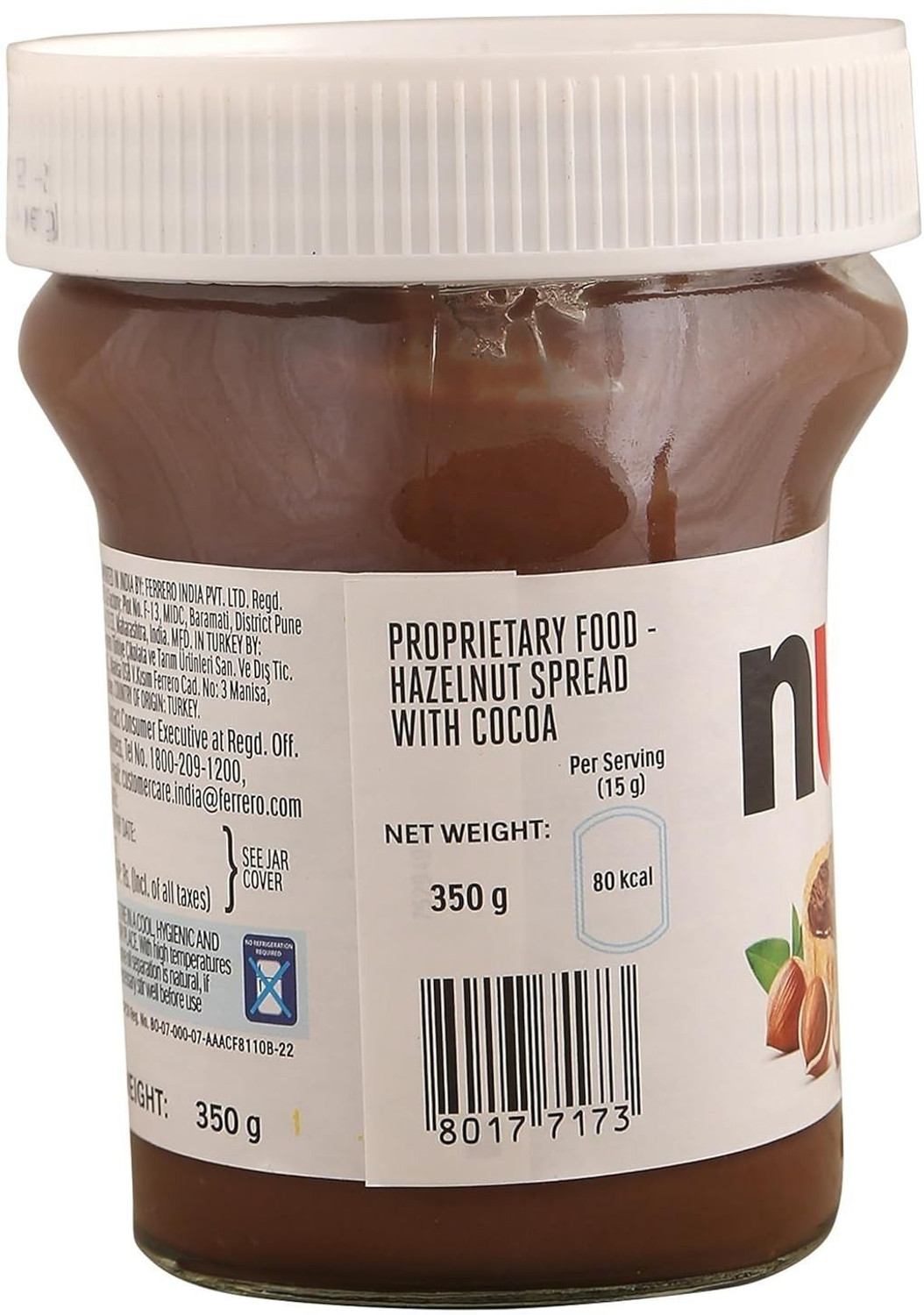 Image of nutella Chocolate Hazelnut Spread (Imported)