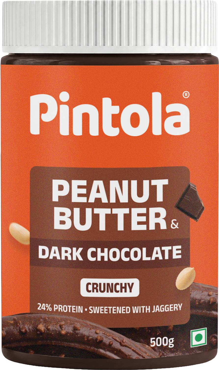 Pintola Dark Chocolate Peanut Butter (Crunchy) 500g