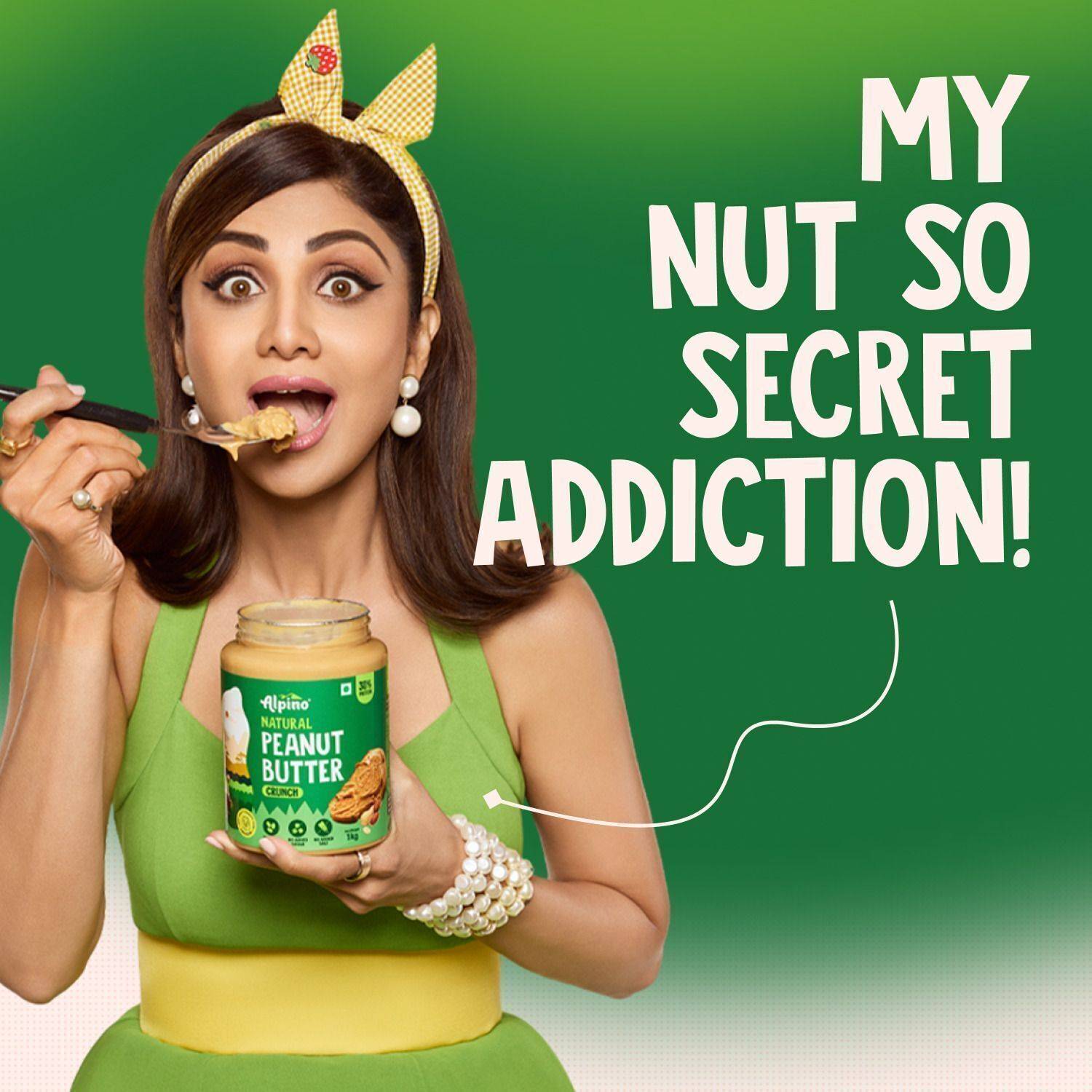 ALPINO Natural Peanut Butter Crunch Unsweetened - Image 3
