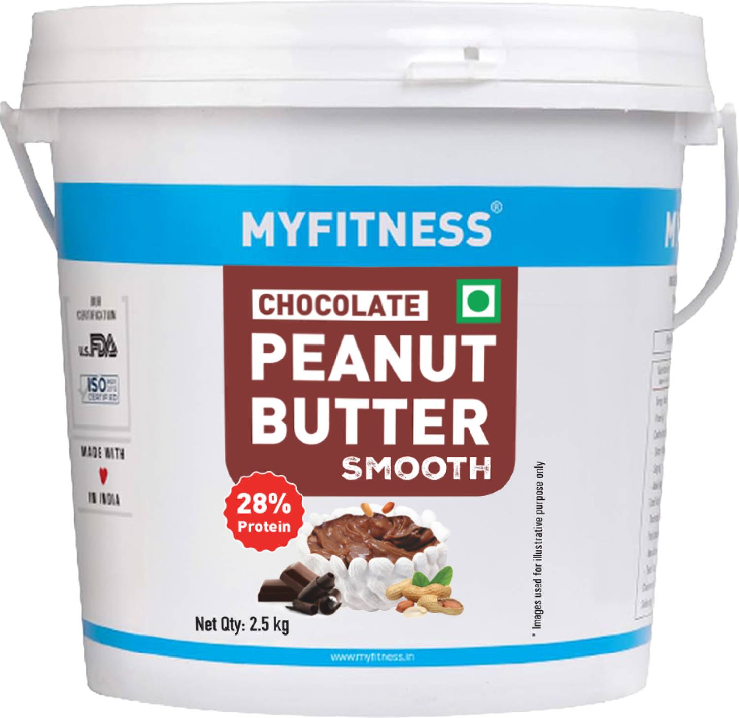MYFITNESS Chocolate Peanut Butter Spread 28g High Protein