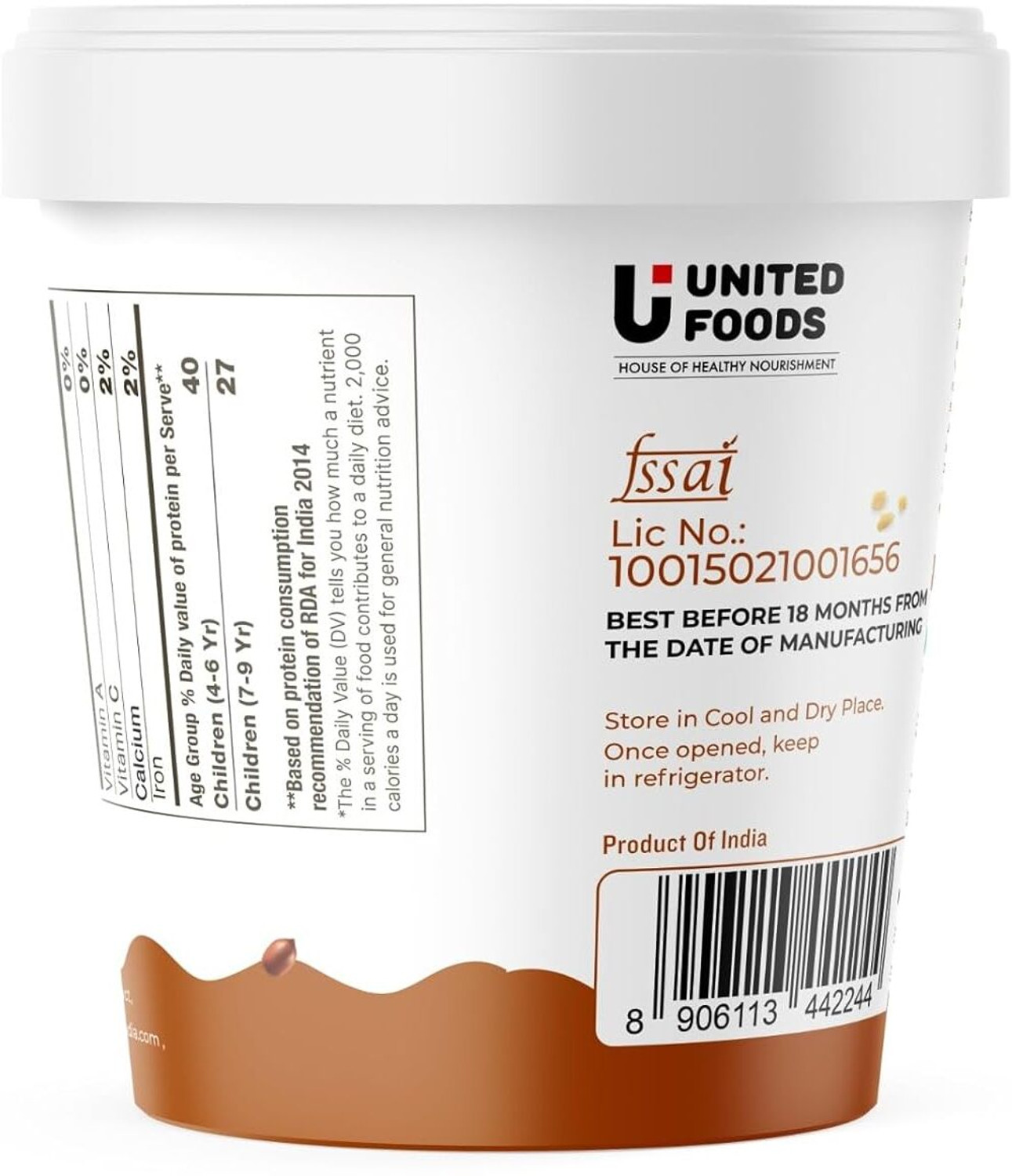 Image of Nutty Peanut Butter Dark Chocolate 2.5kg
