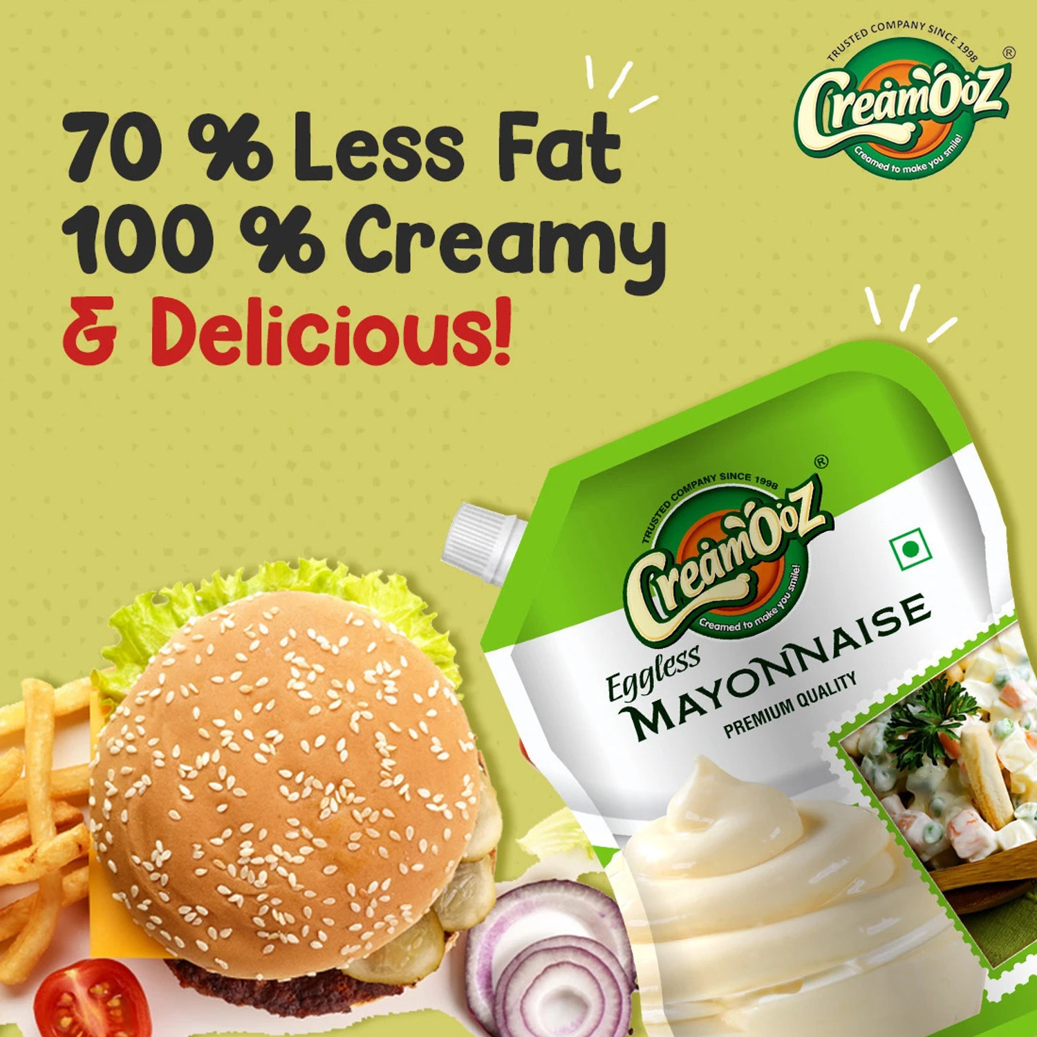 Image of creamooz Eggless Mayonnaise