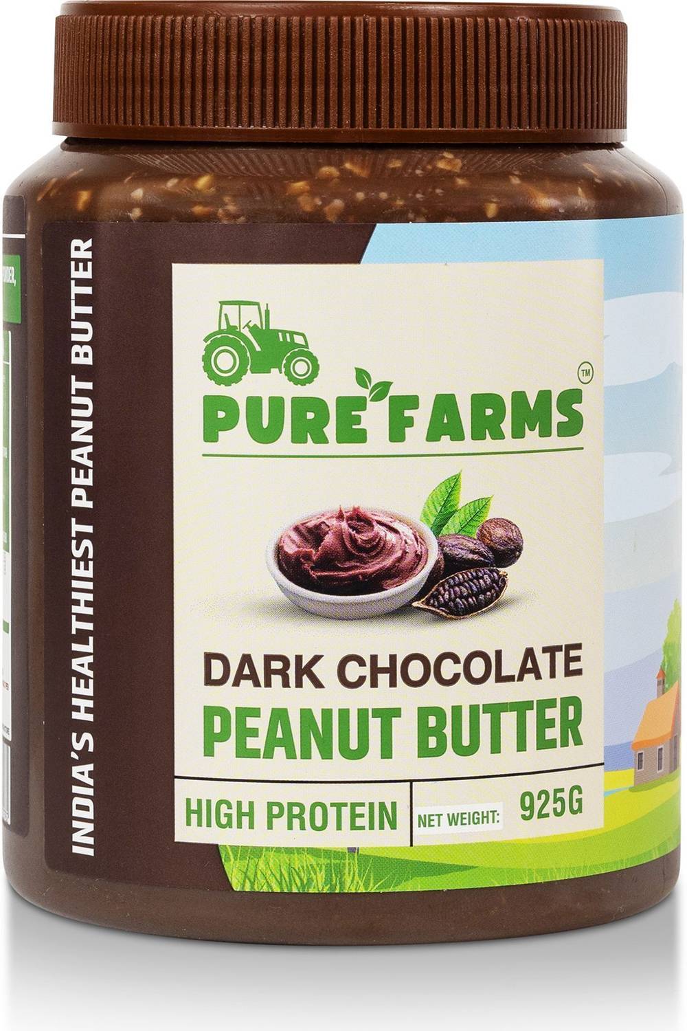 PURE Farms Chocolate Peanut Butter, Crunchy Delight - Image 1
