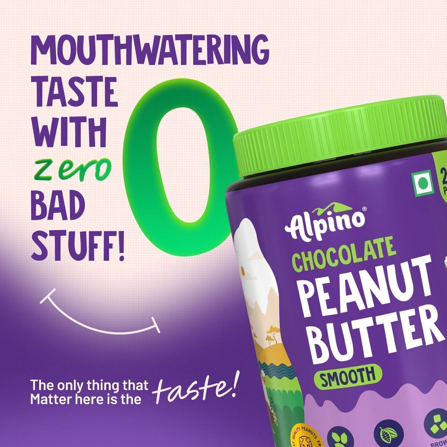 ALPINO 26g Protein Chocolate Peanut Butter Smooth - Image 4