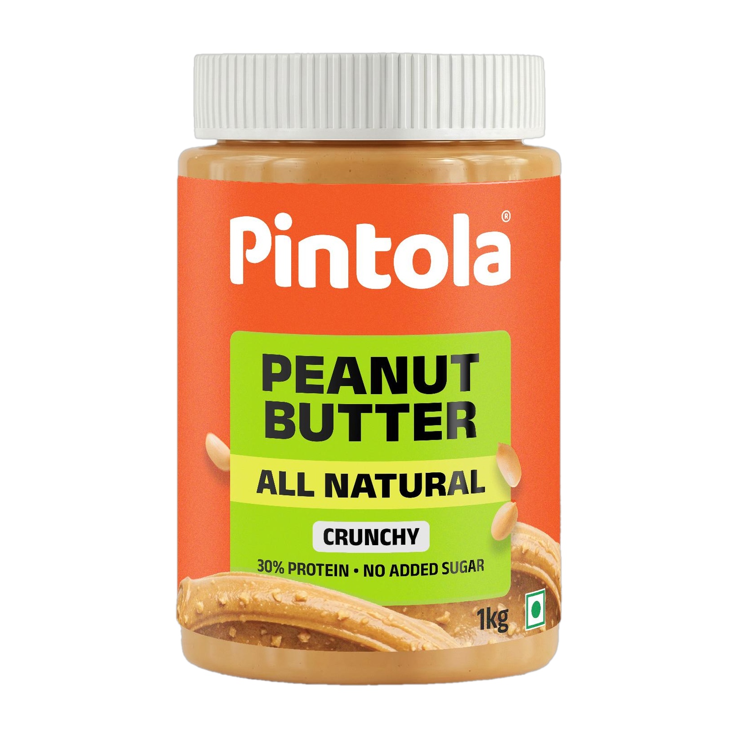 Pintola All Natural Peanut Butter (Crunchy) Unsweetened