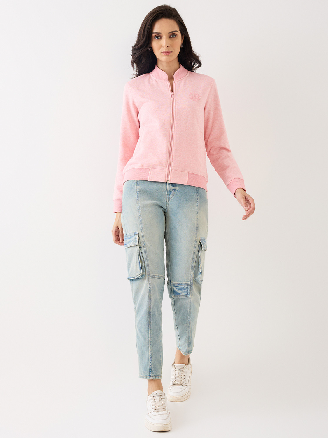 Image of Spykar Relaxed Fit Women Blue Jeans