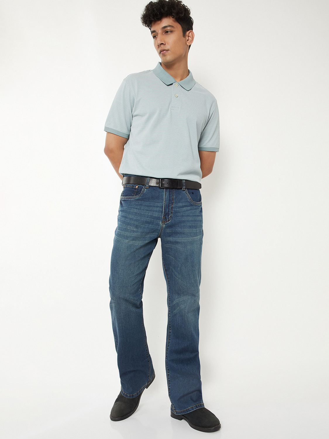 Image of MAX Regular Men Blue Jeans
