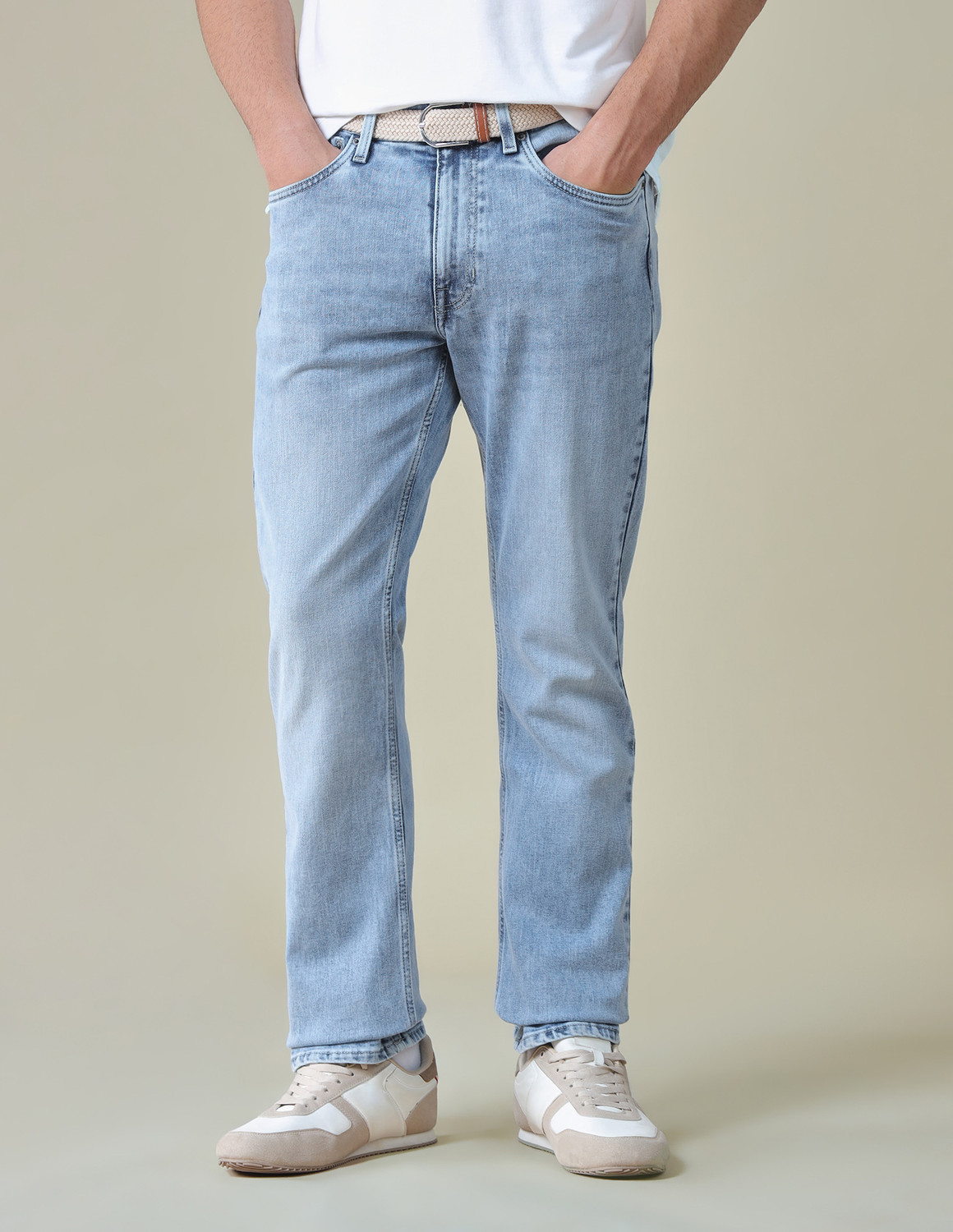 U.S. Polo Assn. Denim Co. Straight Fit Men Blue Jeans