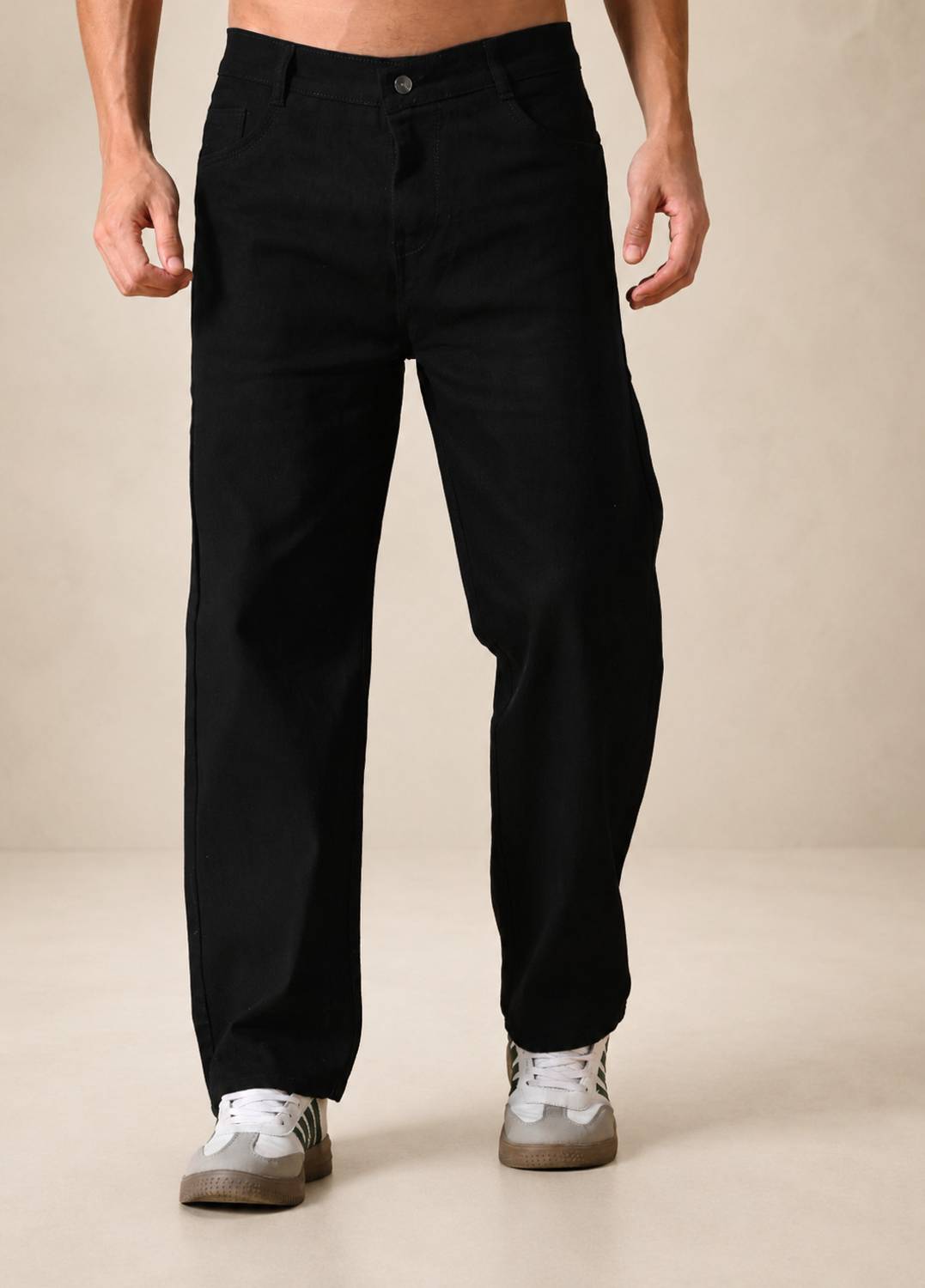 STARVIELLE Relaxed Fit Men Black Jeans - Image 4