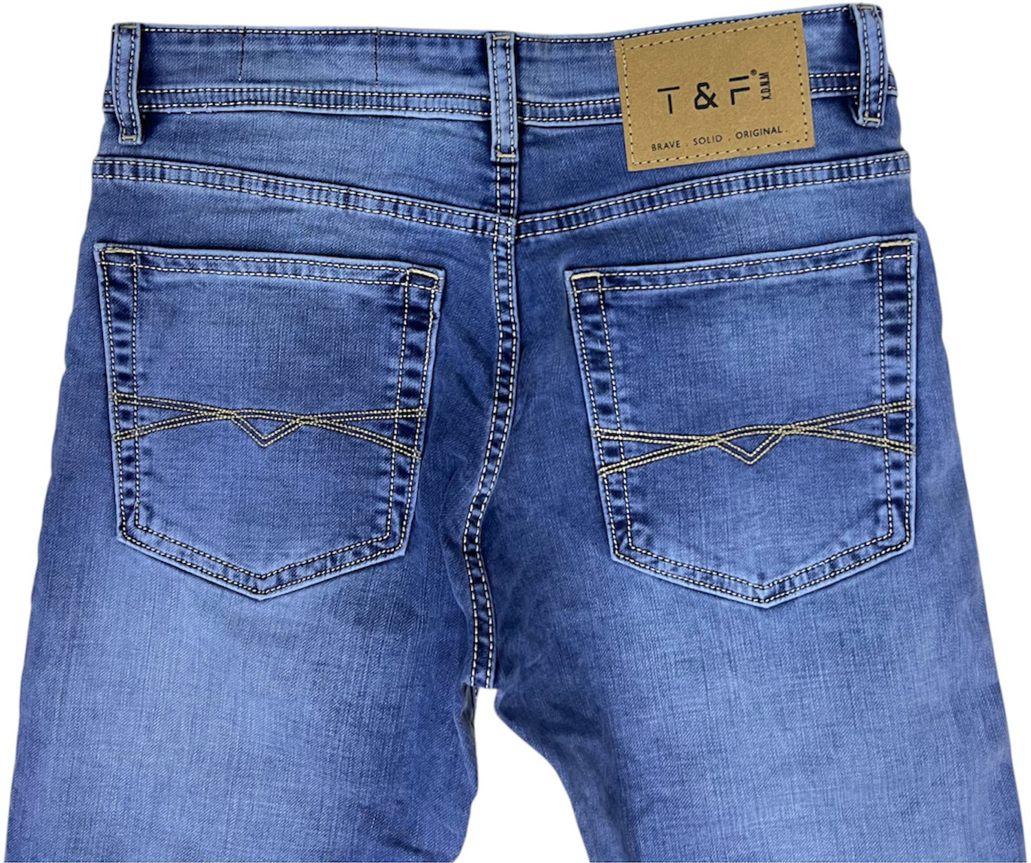 Image of T&F X.D.N.M Slim Men Blue Jeans