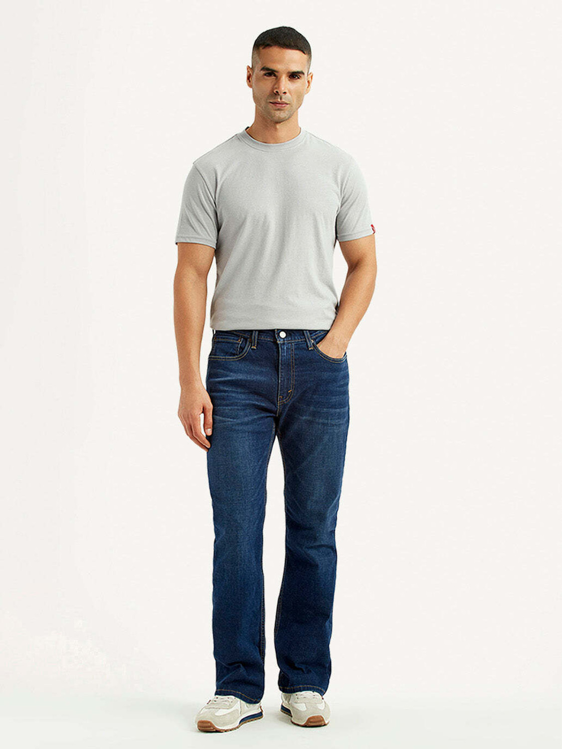 Image of LEVI'S Boot-Leg Men Blue Jeans