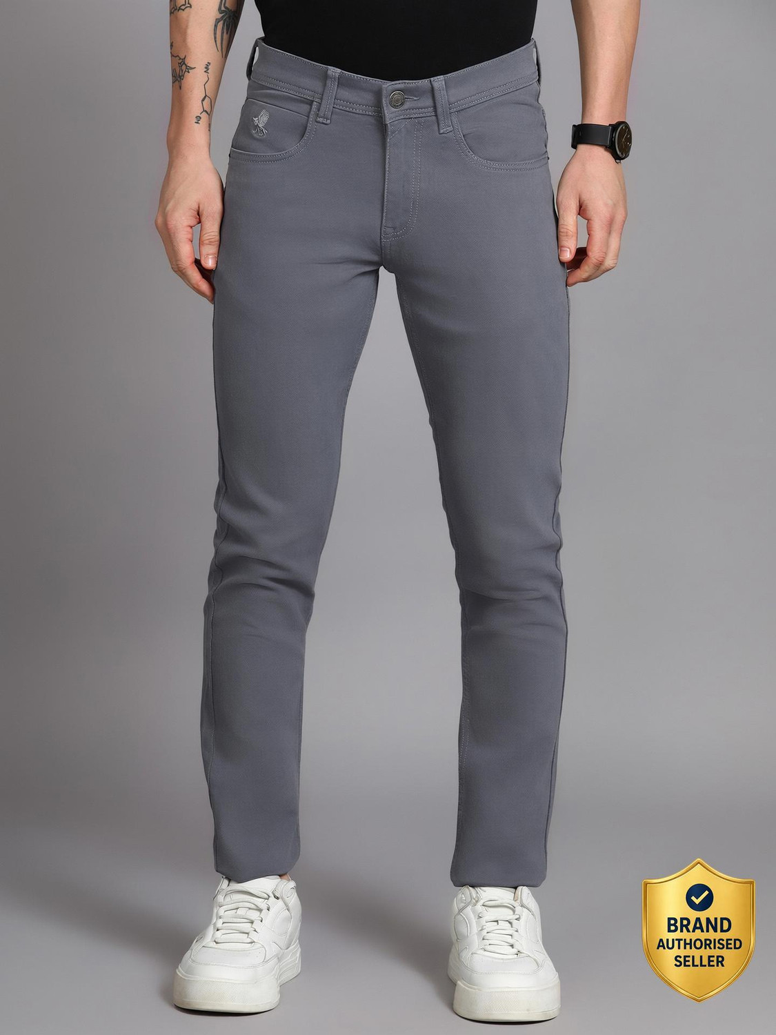 Image of PETER ENGLAND Slim Men Blue Jeans