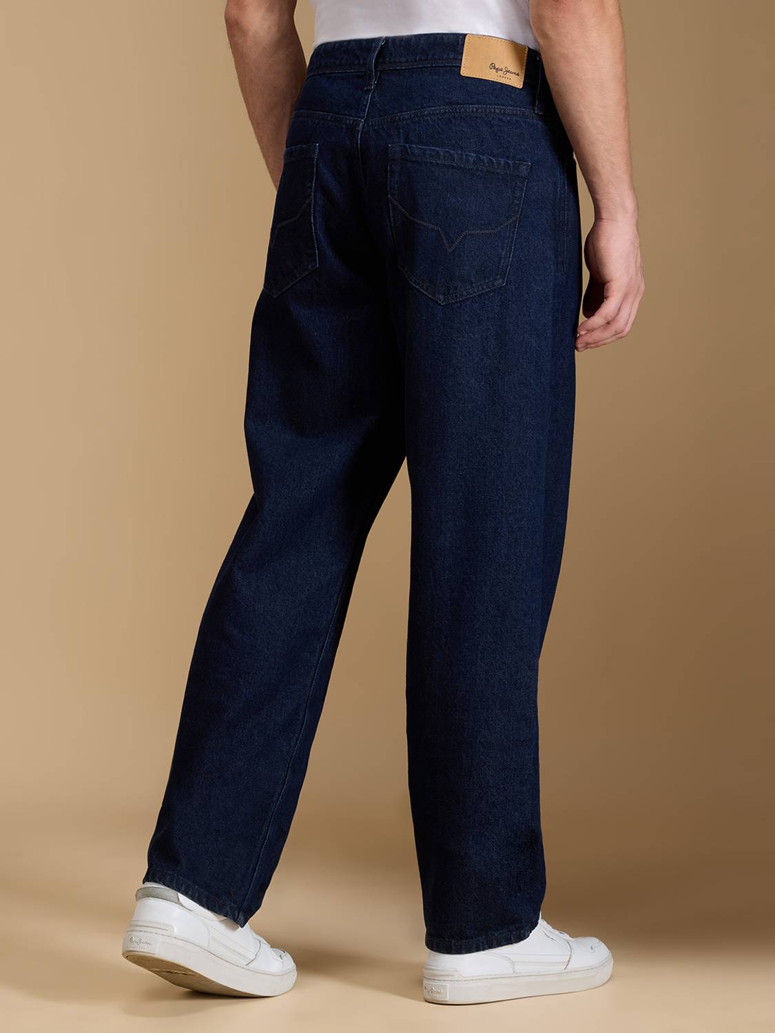 Pepe Jeans Relaxed Fit Dark Blue Men Jeans - Image 2