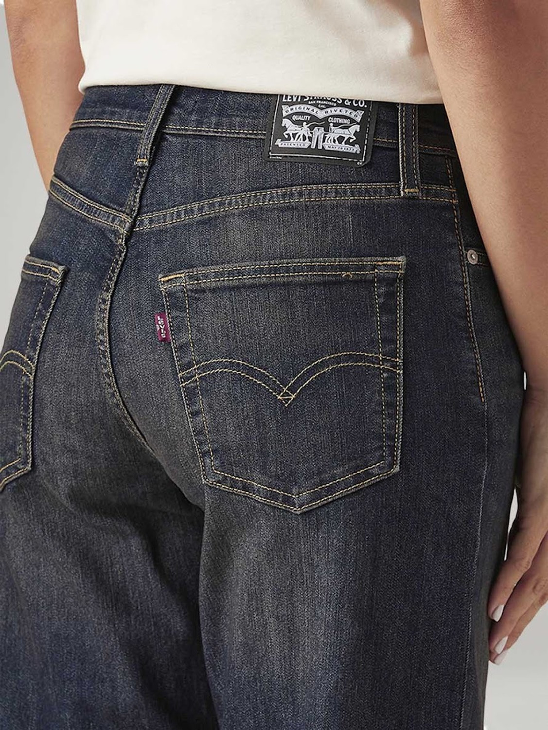 Image of LEVI'S Loose Fit Women Dark Grey Jeans
