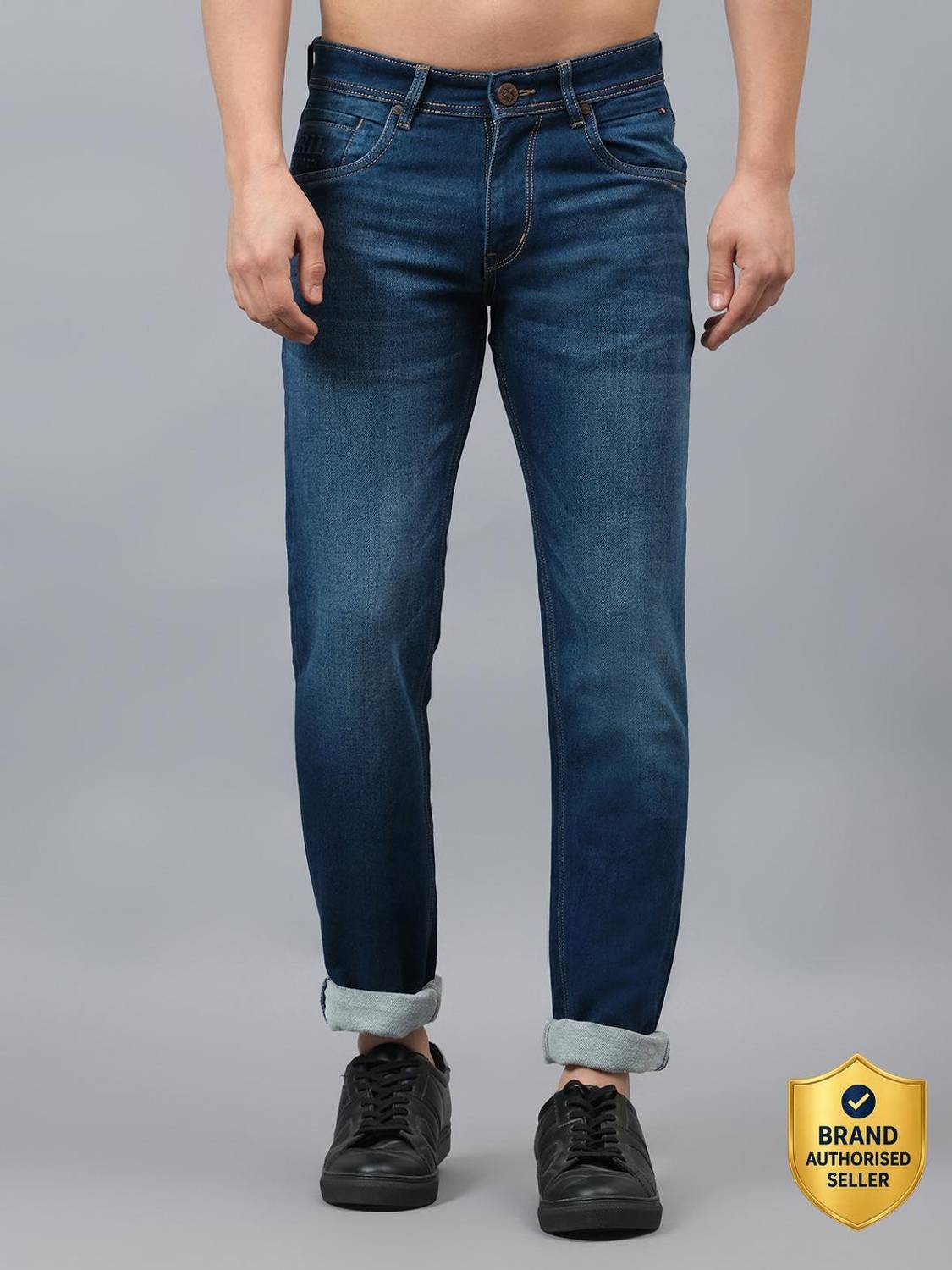 CANTABIL Regular Men Blue Jeans