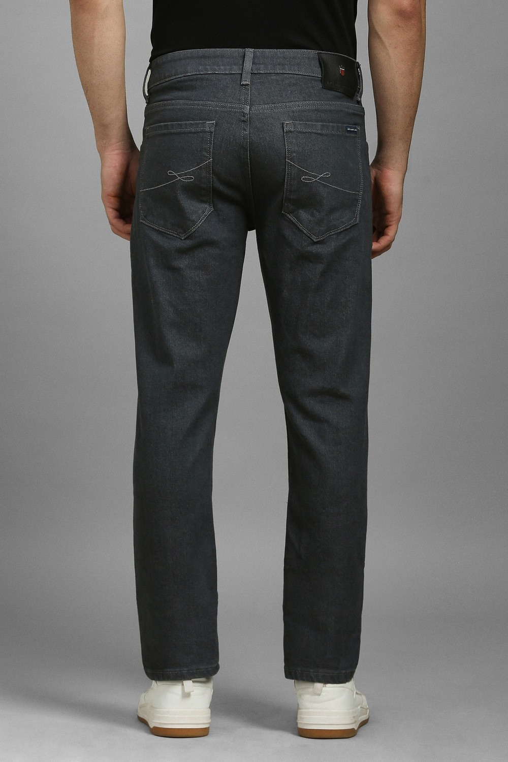 Image of LOUIS PHILIPPE Slim Men Grey Jeans