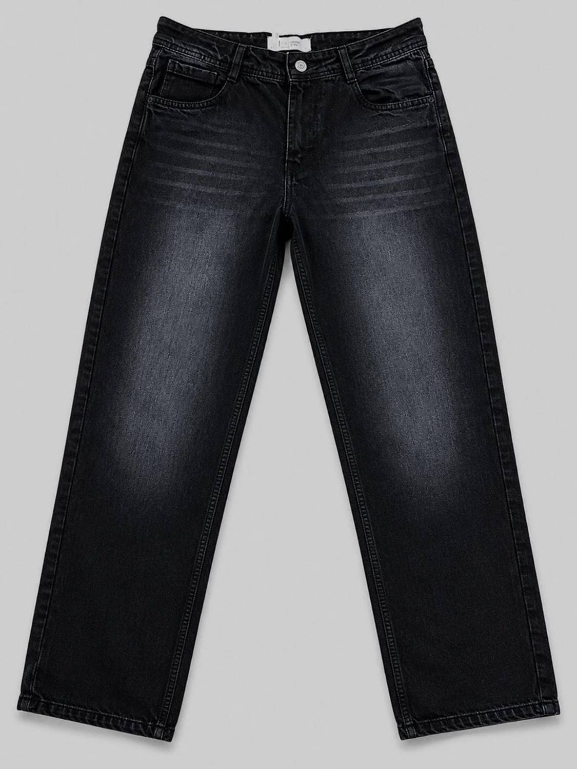 BLACK REY Relaxed Fit Men Black Jeans - Image 5