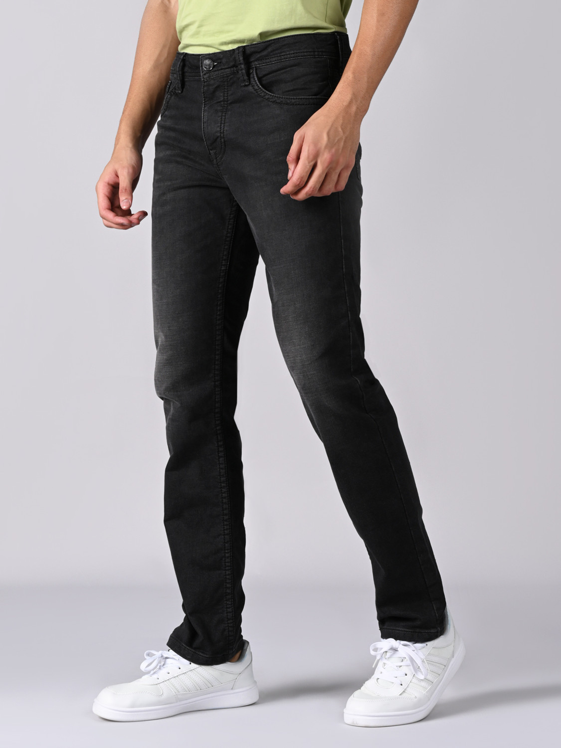 Image of INTEGRITI Slim Men Black Jeans