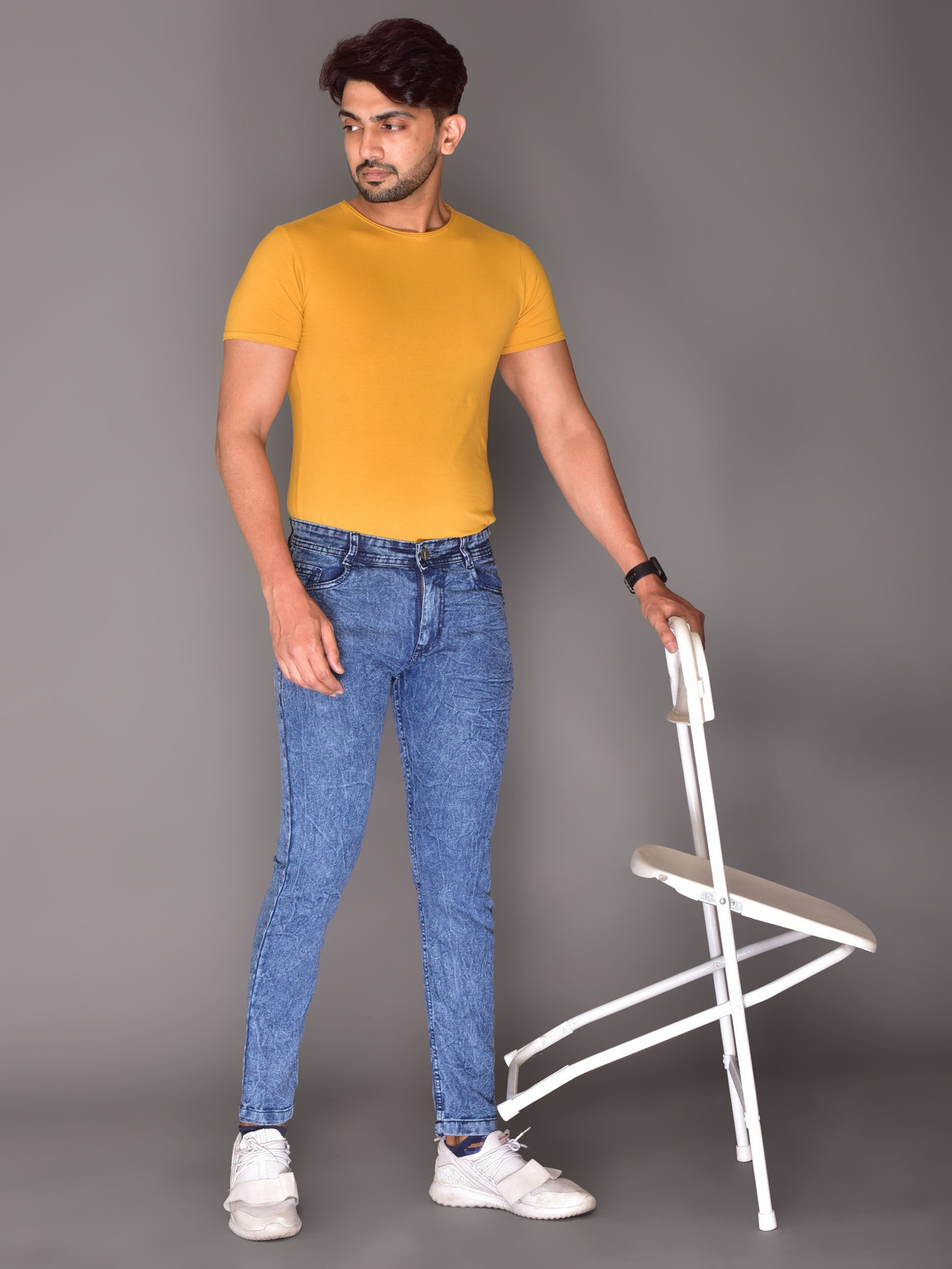 Image of RASSO Slim Men Light Blue Jeans