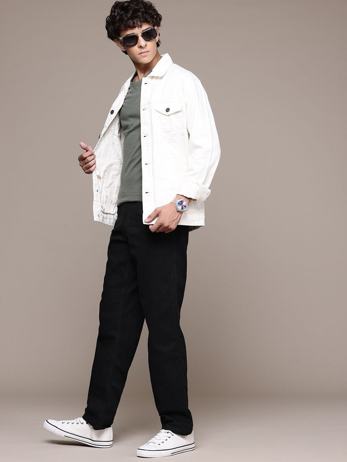 Image of Roadster Slim Men Black Jeans