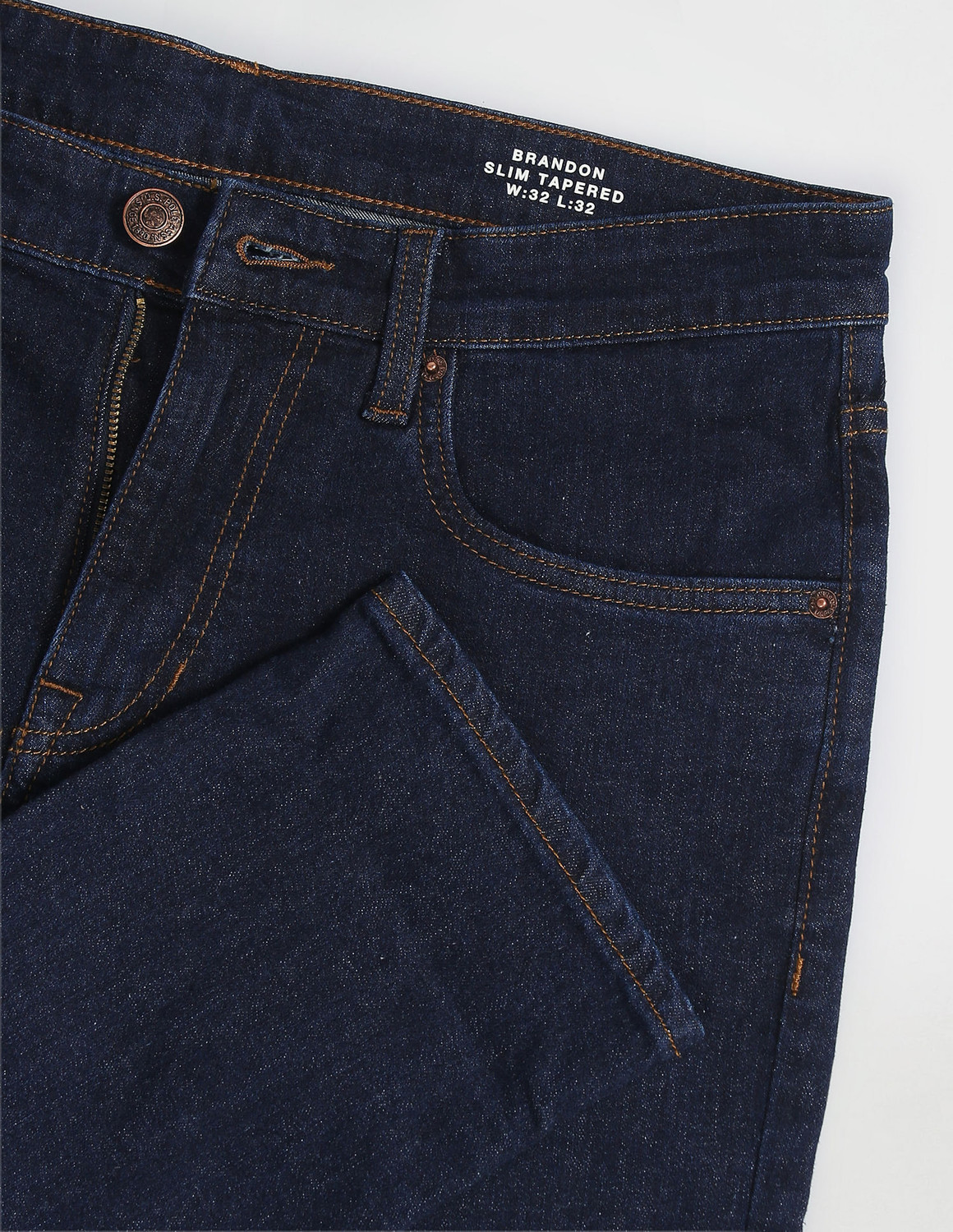 Image of U.S. POLO ASSN. Regular Men Dark Blue Jeans
