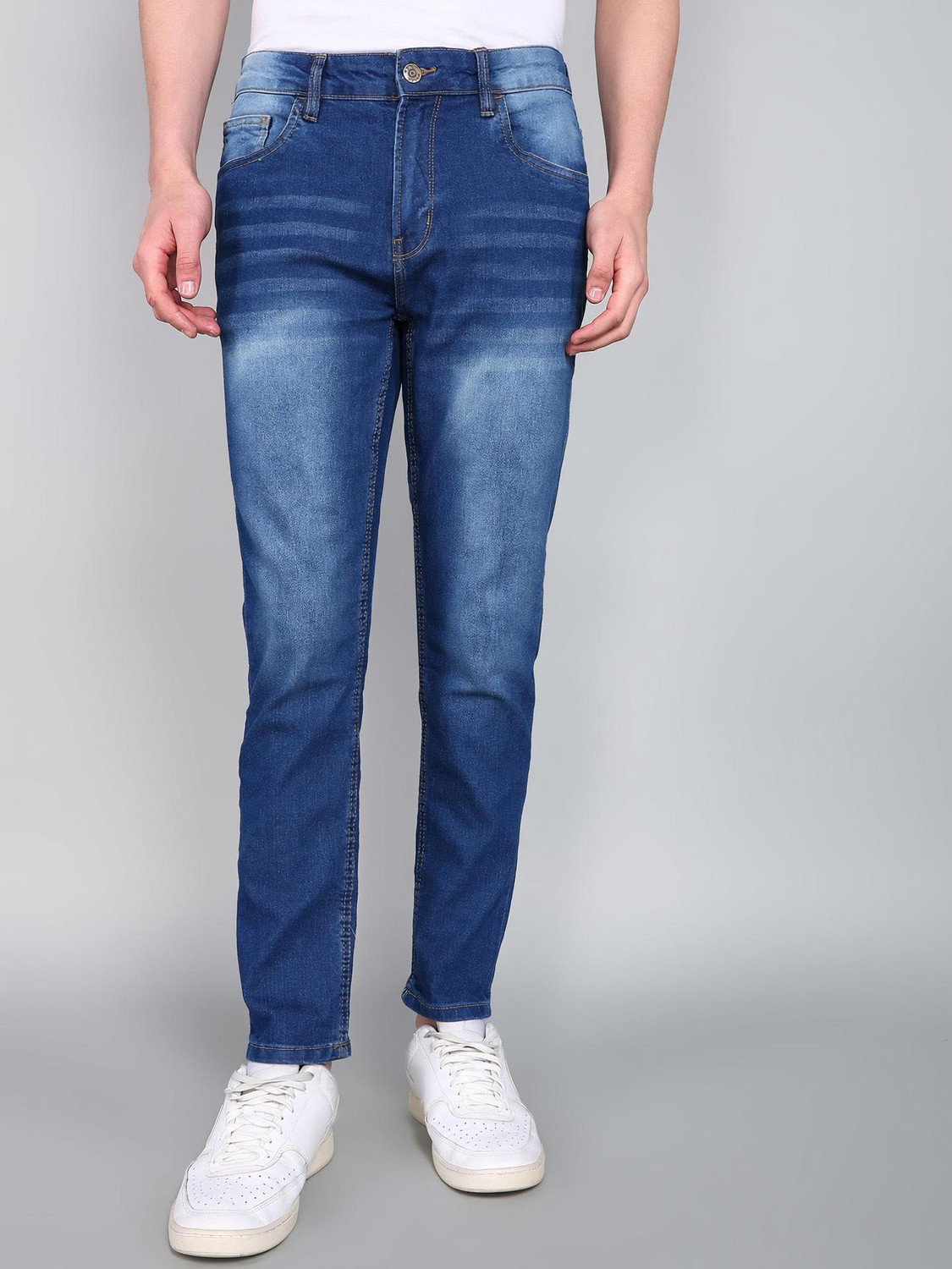 Image of METRONAUT Slim Men Blue Jeans