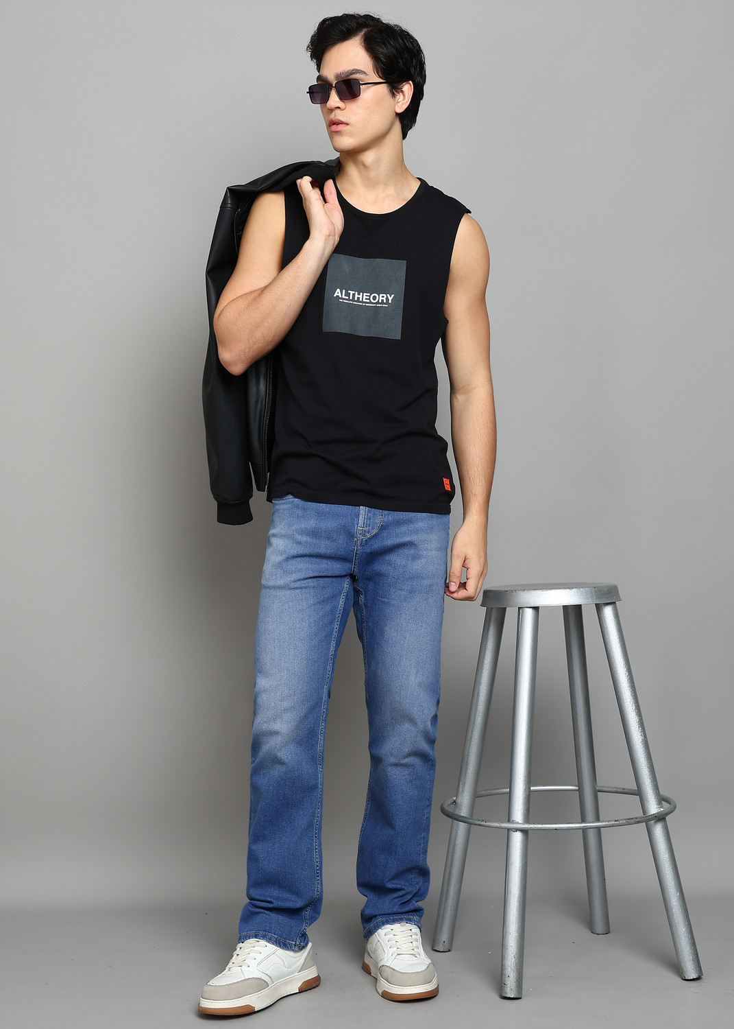 Image of KILLER Straight Fit Men Blue Jeans