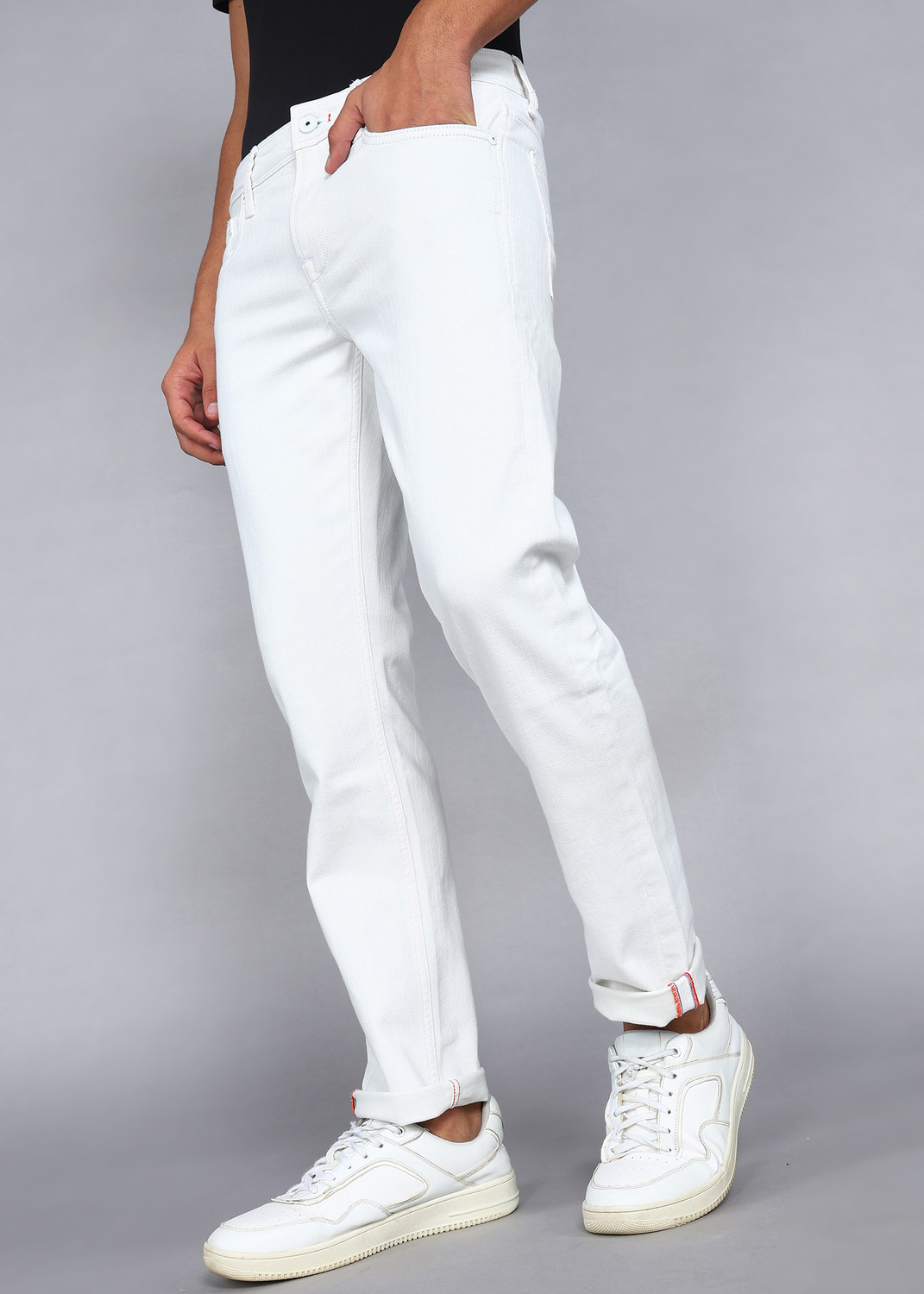 Image of KILLER Slim Men White Jeans