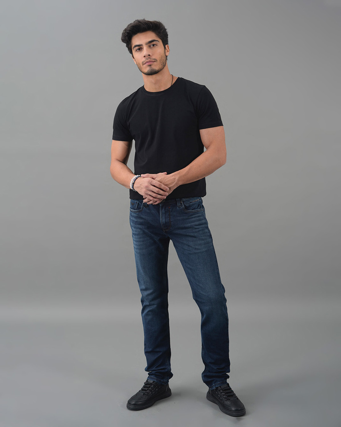 Image of ROOKIES Slim Men Blue Jeans