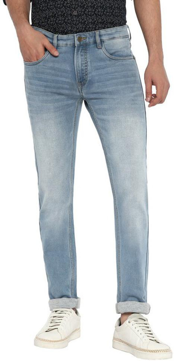Image of TURTLE Slim Men Blue Jeans