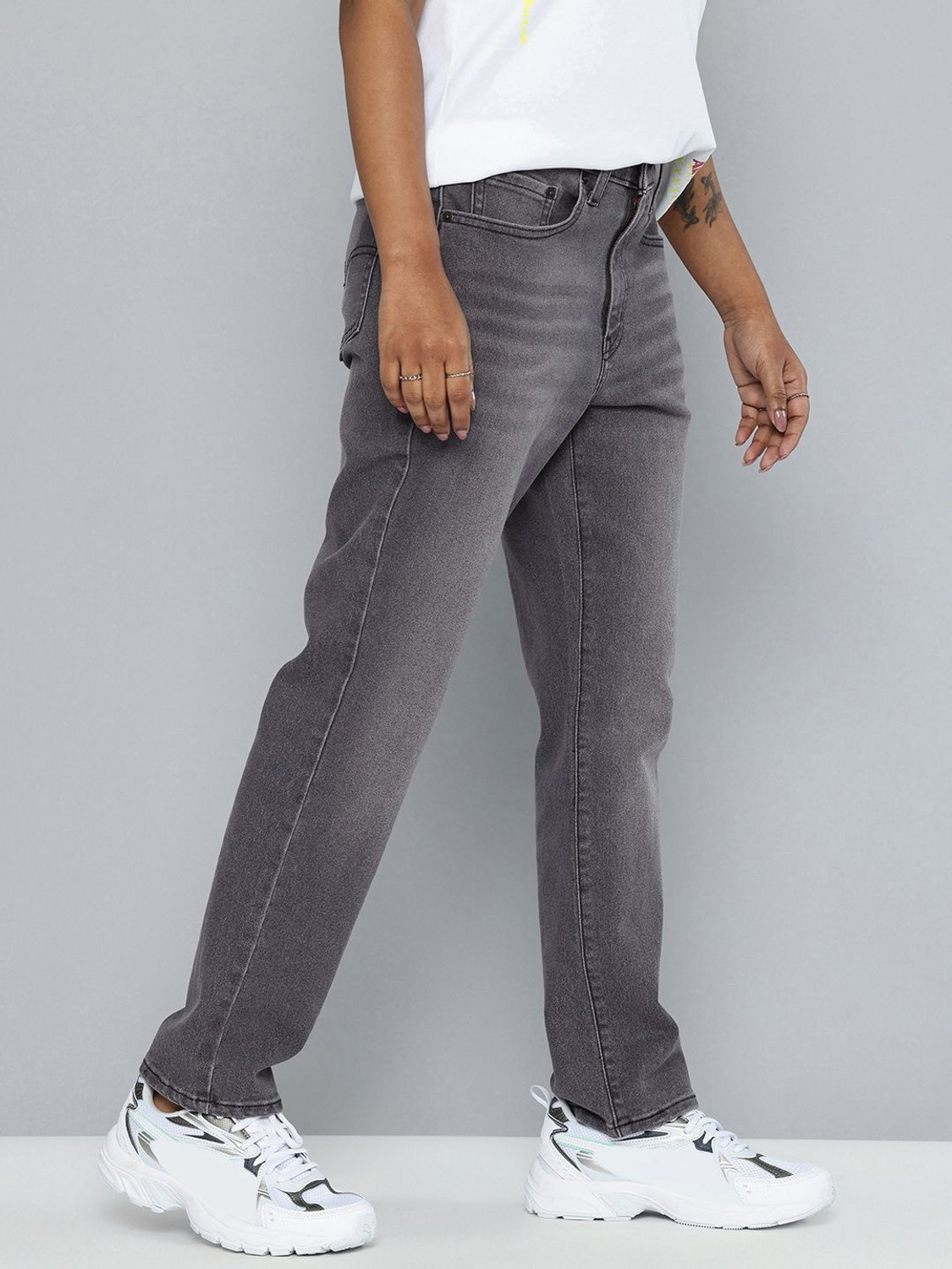 Image of LEVI'S Slim Women Grey Jeans