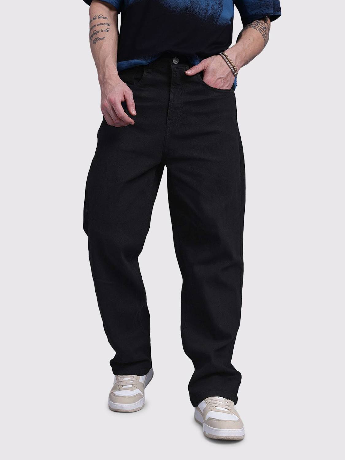 Roadster Men Black Jeans Relaxed Fit - Image 2